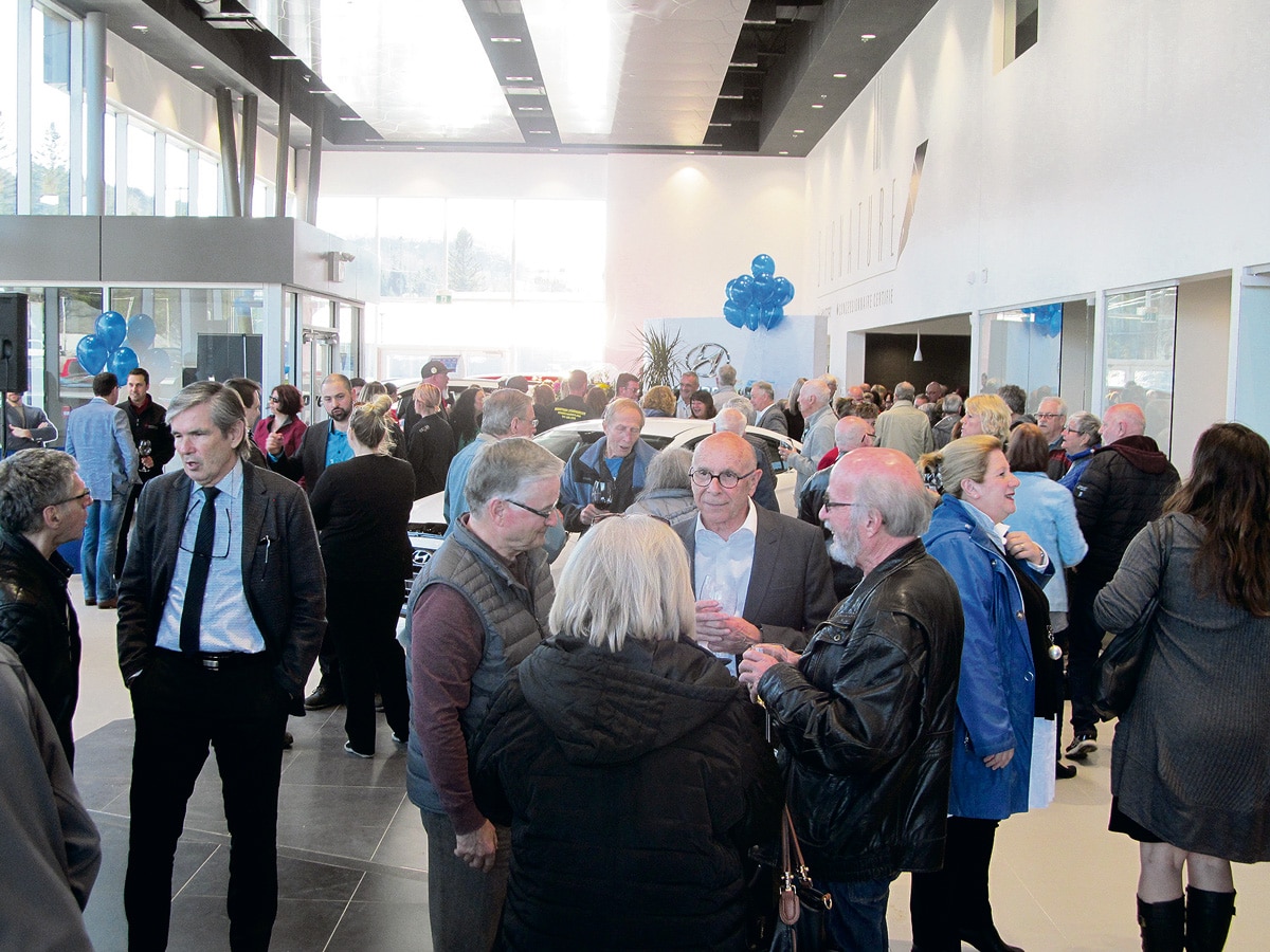 Hyundai Sainte-Agathea inauguré ses nouveaux locaux à Val-David