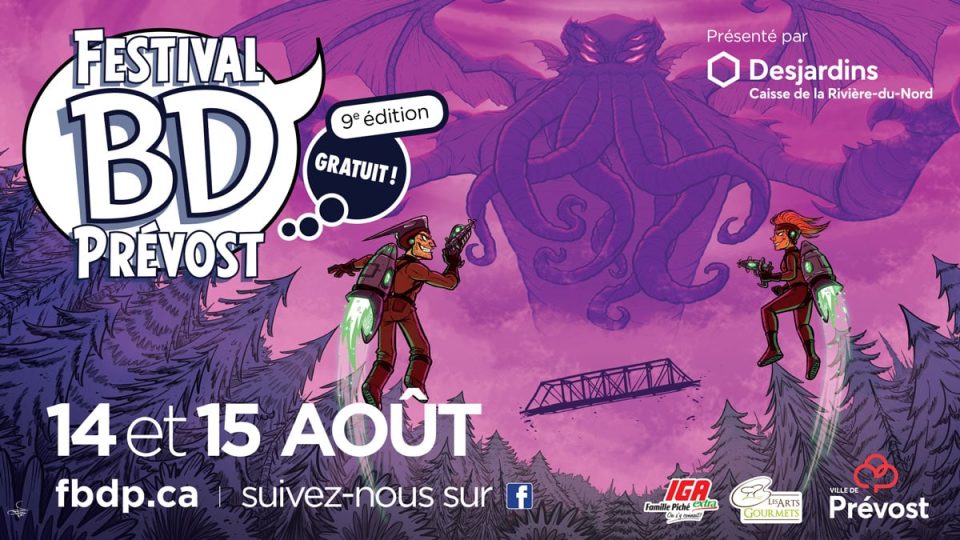 Festival de la BD de Prévost en plein air