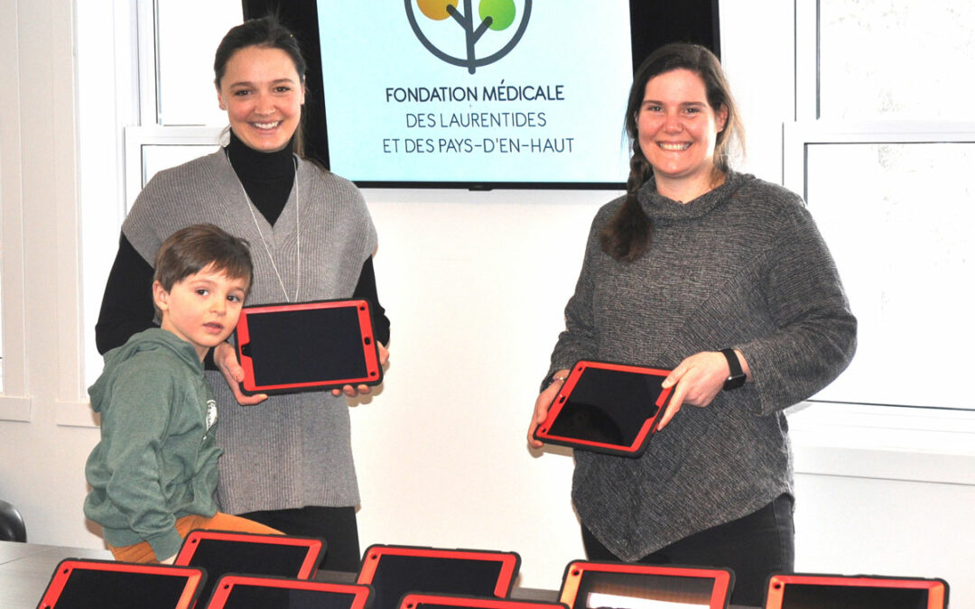 Un don de 10 tablettes pour les personnes vivant avec un traumatisme crânien