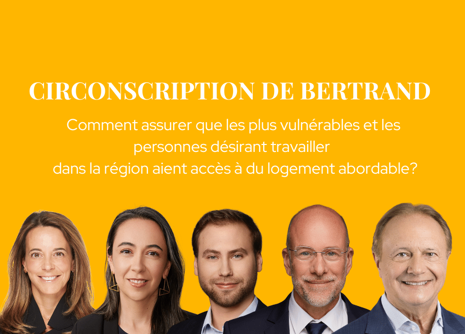 Changements climatiques (Bertrand) : La réponse des candidats