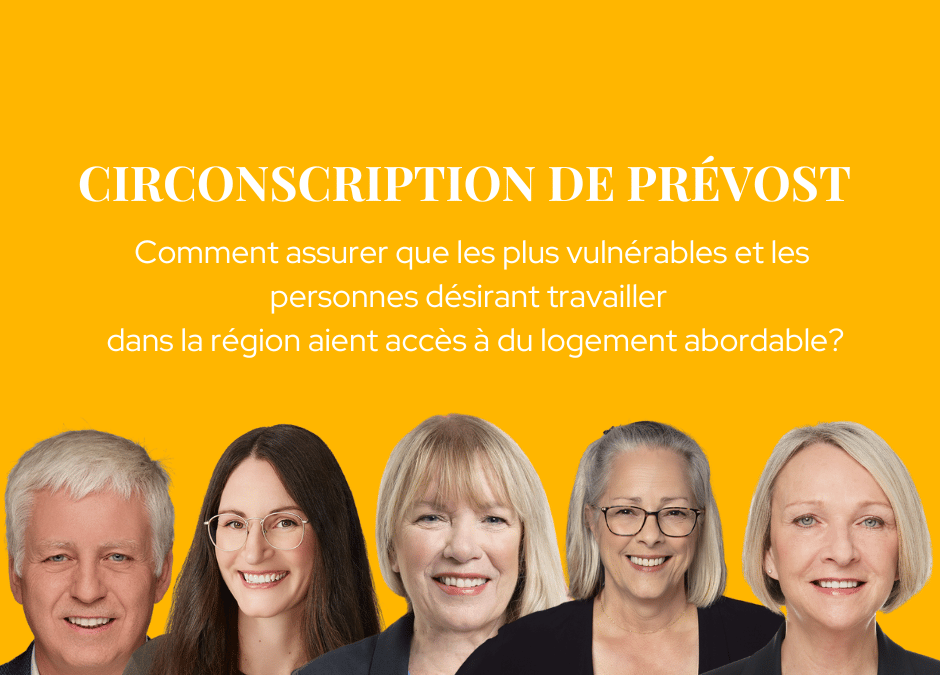 Pénurie de main-d’oeuvre (Prévost) : La parole aux candidats