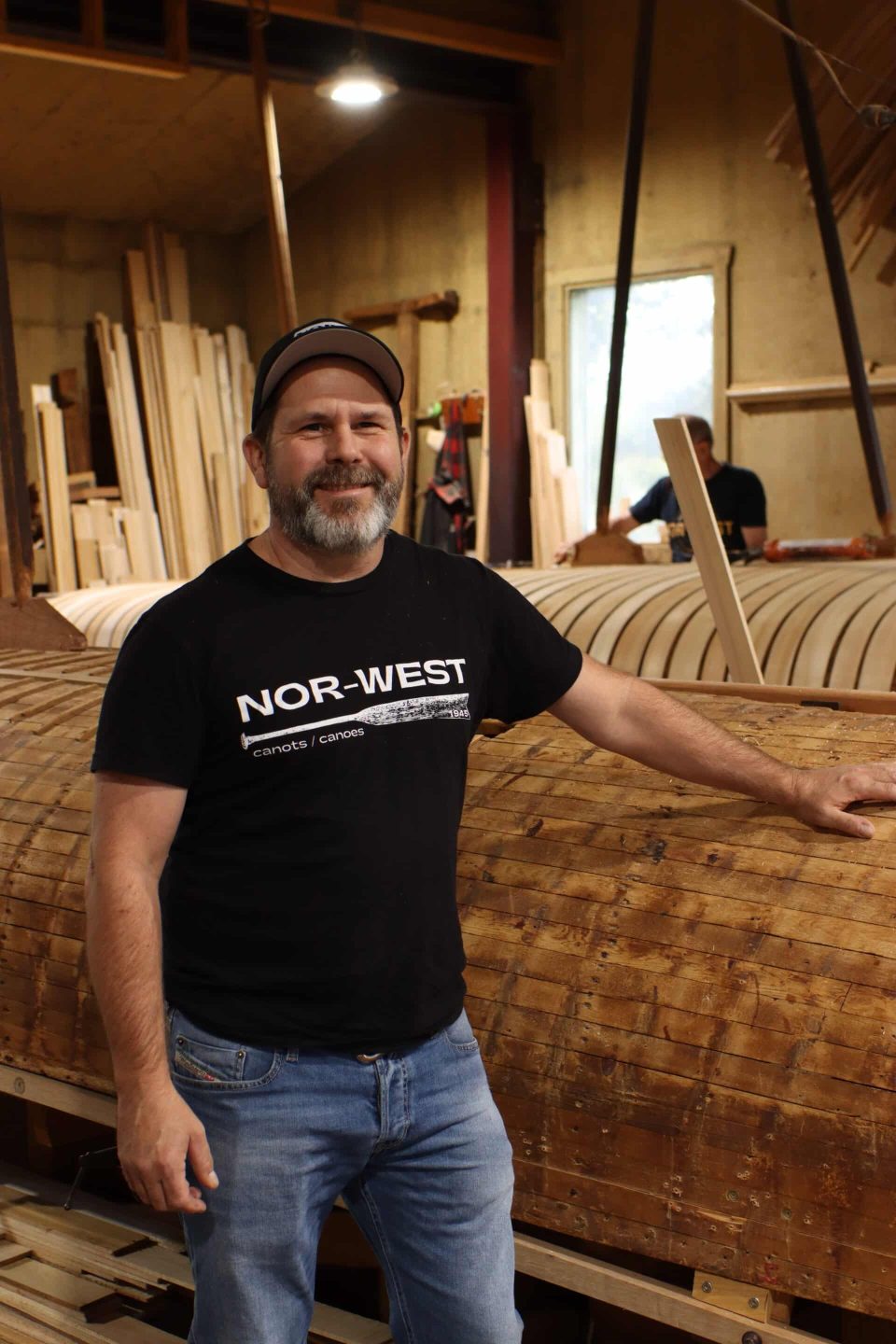 Canots Nor-West : Tout faire à la main.
