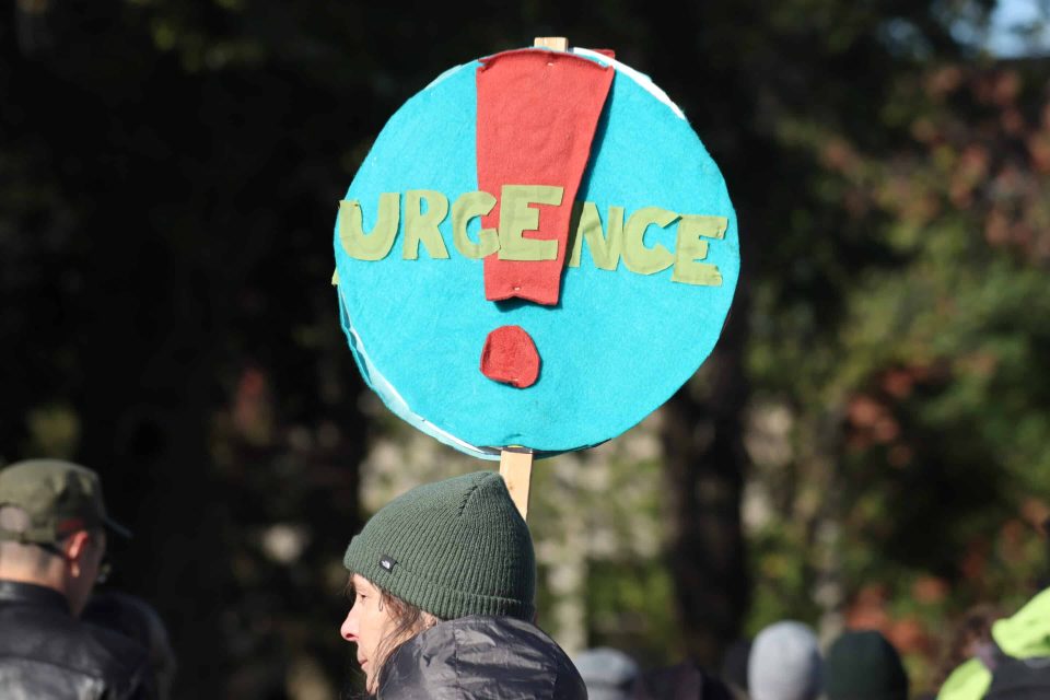 Manifestation : 200 manifestants dans les rues pour le climat.