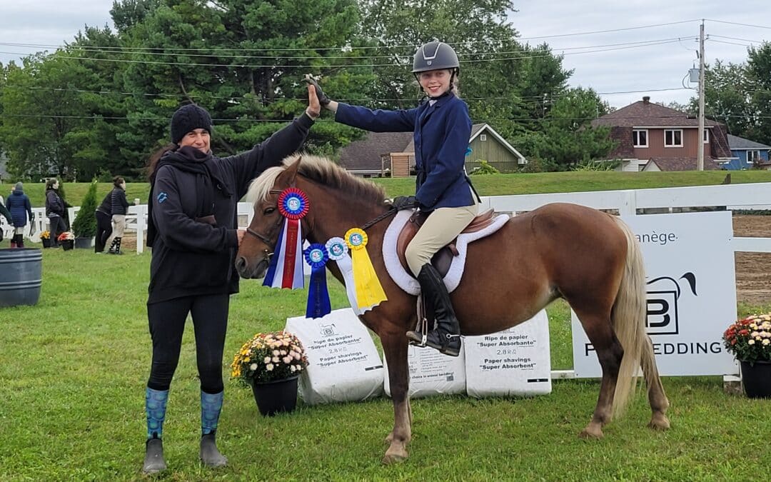Marie-Louise Roberge décroche l’argent à Bromont