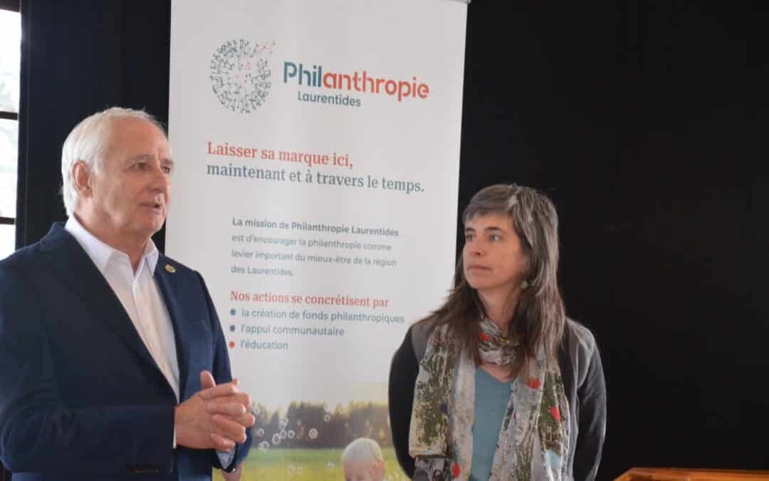Philanthropie Laurentides : 1,4 M$ pour les organismes communautaires