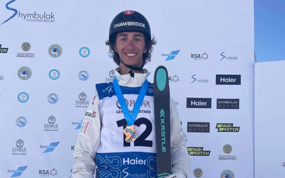 Ski acrobatique : Premier podium pour Émile Nadeau
