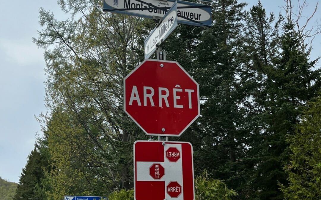 Le chemin du Mont-Saint-Sauveur devient le chemin Louis-Dufour
