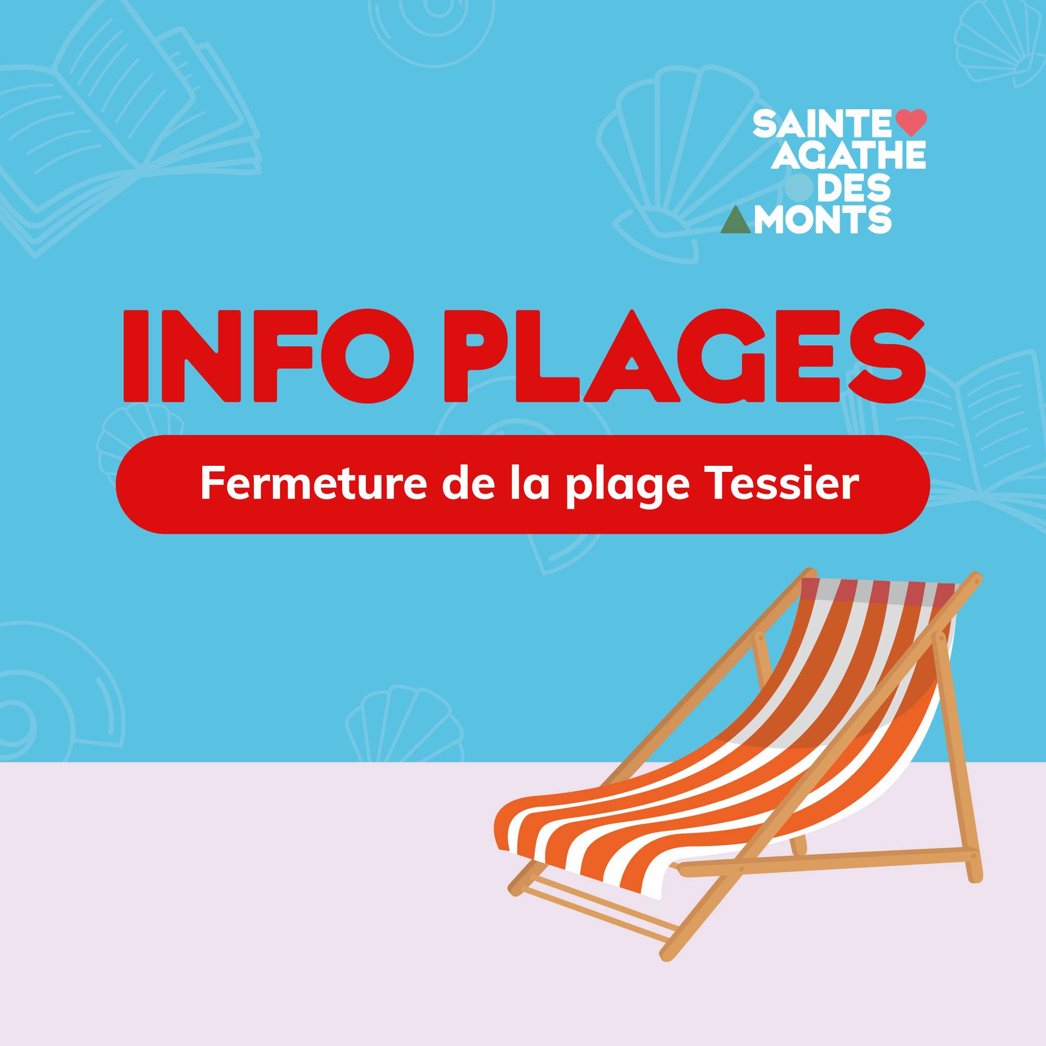 La plage Tessier fermée à SainteAgathedesMonts Journal Accès