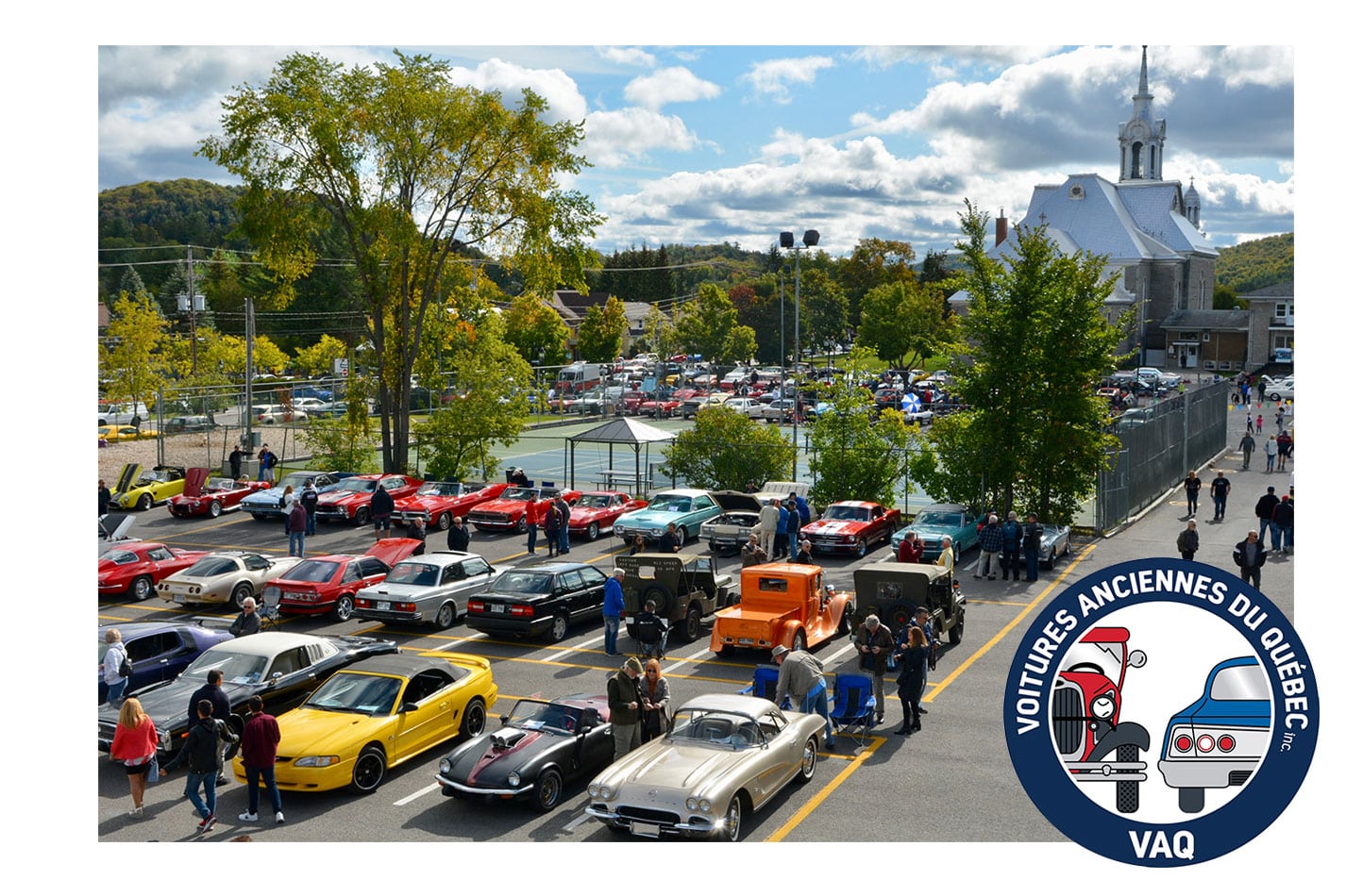 Exposition de voitures anciennes