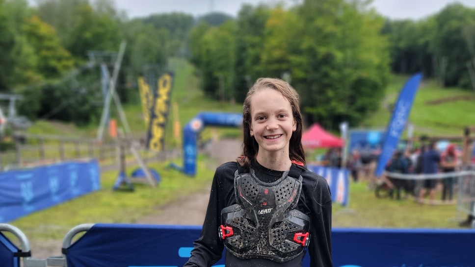Vélo de montagne : Une année de rêve pour Éliane Blais
