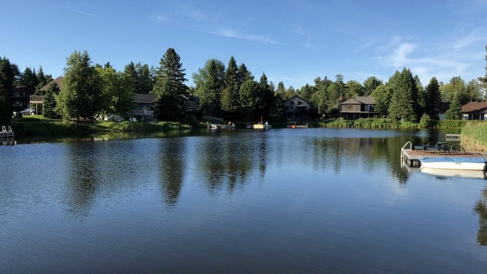 Les riverains du lac Alouette comptent sauver leur lac Journal Accès