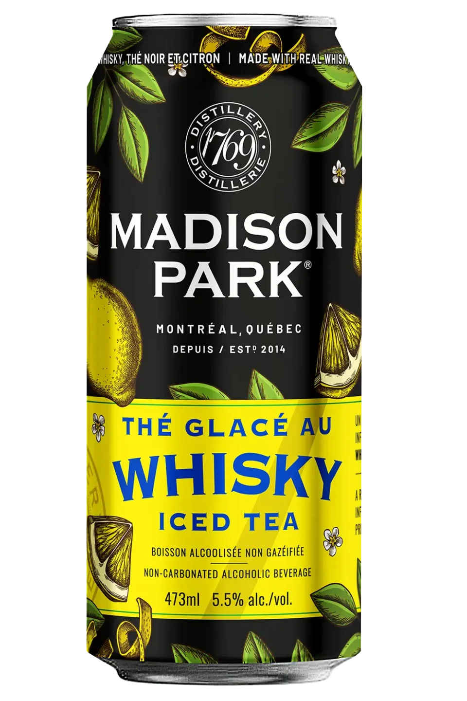 Madison Park Thé Glacé au Whisky. Photo gracieuseté SAQ